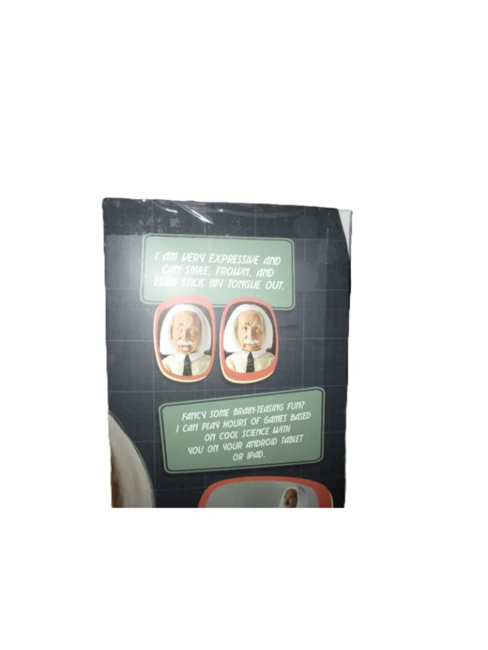 Professor Einstein Robot Hanson Robotics Tutor Genius with Rare Store Display